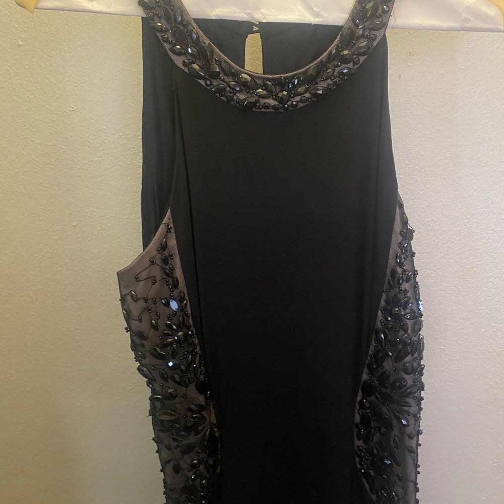A. Byer Black Woman Dress